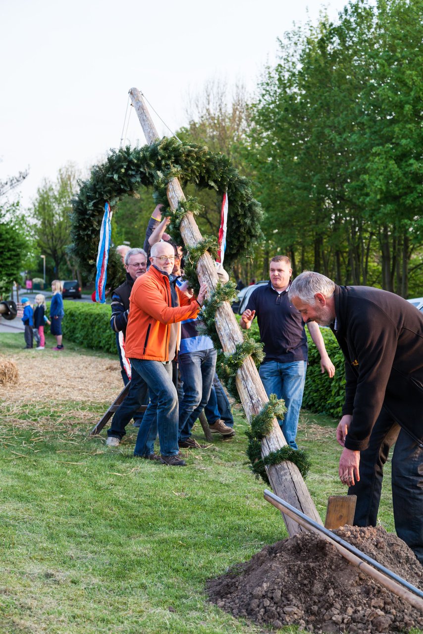 Bild 134 - Wiemersdorfer Maibaum